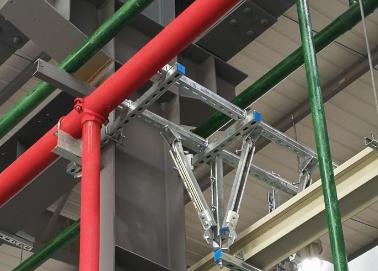 黎城该抗震支架的整体式支吊架结构协调性好